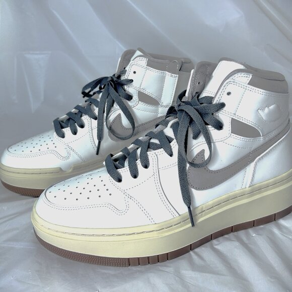 Air Jordan 1 Elevate SE High Sail College Grey/Pale Vanilla Size 10.5M/12W - Picture 4 of 9